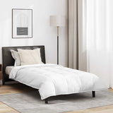 2-in-1 Duvet with Pillow 2 pcs White Down Feather 3376334
