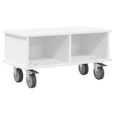 TV Stand White 68.5 x 35 x 35 cm Engineered Wood 891040
