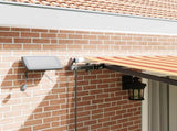 Retractable Awning Yellow and Orange 450 x 350 cm 3331094