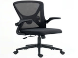 Mesh Back Office Chair, with Flip-Up Arms - Black T3398P328237