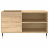 Record Cabinet Sonoma Oak 85x38x48 cm Engineered Wood 831695