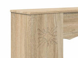 Fireplace Surround Sonoma Oak 102 x 20 x 102 cm Engineered Wood 8006635