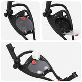Golf Trolley with Seat Black Aluminium Foldable 42033589