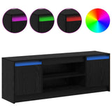 TV Units Black 139.5 x 34 x 50 cm Engineered wood 869241