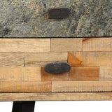 Writing Desk Solid Reclaimed Teak 110x50x76 cm 245402
