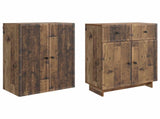Cabinet Set 2 pcs 66 x 34.5 x 90 cm Engineered Wood 3416410