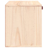Wall Cabinet 40x30x35 cm Solid Wood Pine 818345