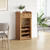 ZNTS Wine Cabinet Panama 57x40x111.5 cm Solid Wood Pine 4016390