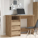 Desk Artisan Oak 102x50x75 cm Engineered Wood 860471