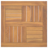 Square Table Top 50x50x2.5 cm Solid Wood Teak 316156