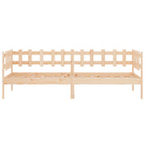 ZNTS Day Bed without Mattress 90x200 cm Solid Wood Pine 820756