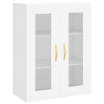 Highboard White 69.5x34x180 cm Engineered Wood 3198449