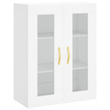 Highboard White 69.5x34x180 cm Engineered Wood 3198449