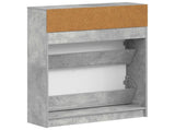 Shoe Cabinet UTRECHT 78 x 24 x 100 cm Engineered Wood 897758