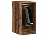Wardrobe with Shelf with Storage Old Wood 41 x 48 x 102 cm 879645