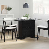 Dining Table Black oak 110 x 60 x 75 cm Engineered wood 863166