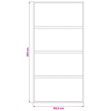 Sliding Door 102.5 x 205 cm Tempered Glass and Aluminium 42054107