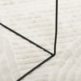 Rug IZA Short Pile Scandinavian Look Cream 120x170 cm 375440