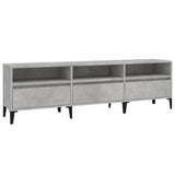TV Cabinet Concrete Grey 150x30x44.5 cm Engineered Wood 831921
