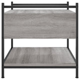 Coffee Table Grey Sonoma 50x50x50 cm Engineered Wood 833968