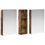 Bathroom Cabinet Set 3 pcs 100 x 10.5 x 60.5 cm Engineered wood 3403700