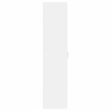 Highboard White 45x42.5x185 cm Engineered Wood 3281406