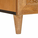 Sideboard Light brown 60 x 33 x 75 cm Solid mango wood 4018082