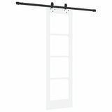 Sliding Door ORKDAL White and Black 61 x 198.5 cm 3332154