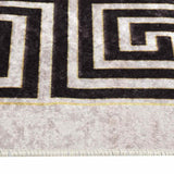 337949 Rug Washable 160x230 cm Light Beige