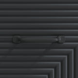 TV Cabinet with Drawer Black 147 x 34.5 x 30 cm Engineered Wood 894936