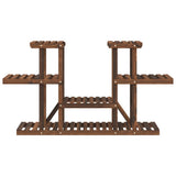 Flower Stand 110x25x73 cm Solid Wood Fir 362853