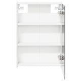 Bathroom Mirror Cabinet White 43 x 11.5 x 60.5 cm 889223