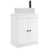 Bathroom Vanity with Sink White 54 x 35 x 83 cm Engineered Wood 890130