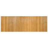 Rug Rectangular Natural 100x300 cm Bamboo 376811