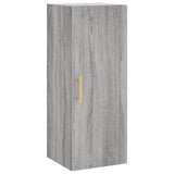 Highboard Grey Sonoma 34.5x34x180 cm Engineered Wood 3198847