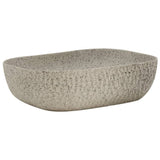 Countertop Basin Grey Rectangular 48x37,5x13,5 cm Ceramic 155096