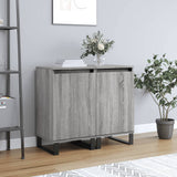 Sideboards 2 pcs Grey Sonoma 40x35x70 cm Engineered Wood 831081