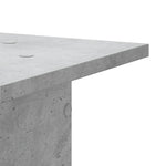 Plant Stands 2 pcs Concrete Grey 30x30x95 cm Engineered Wood 3307876