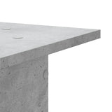 Plant Stands 2 pcs Concrete Grey 30x30x95 cm Engineered Wood 3307876