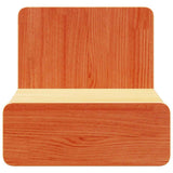 Bedside Table Wax Brown 44 x 32.5 x 40 cm Solid pine wood 873491