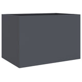 Planter Anthracite 62x47x46 cm Steel 841603