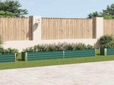 Raised Bed Green Galvanised Steel Large Garden Planter 47053