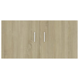 Wall Mounted Cabinet Sonoma Oak 80x39x40 cm Engineered Wood 802798