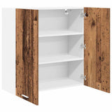 Hanging Cabinet Old Wood 80 x 31 x 80 cm Engineered Wood 884288