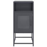 Bedside Cabinet Anthracite 36x39x78 cm Cold-rolled Steel 853412