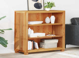 Cabinet with Storage Brown Solid Oak Wood 4106555