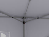 3 x 3m Pop Up Gazebo, Wedding Party Canopy Tent Marquee with Carry Bag and Windows, White T3398P315900