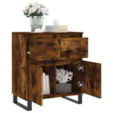Sideboard Smoked Oak 60x35x70 cm Engineered Wood 831129