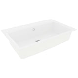 Kitchen Sink White 79 x 50 x 31 cm Granite 147056