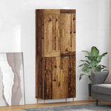 Highboard Old Wood 69.5 x 34 x 180 cm Engineered Wood 3415670